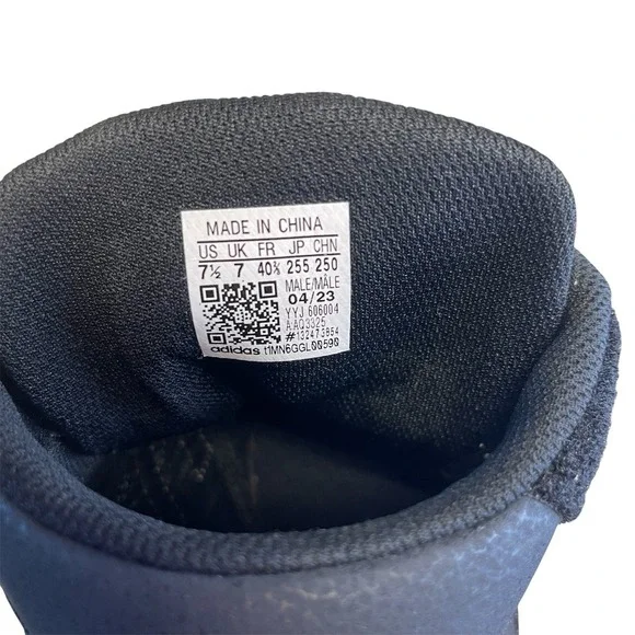 Adidas Havoc II HVC 2 Mens Size 7.5 Wrestling Shoes Sneakers Black White AQ3325 - Picture 5 of 5